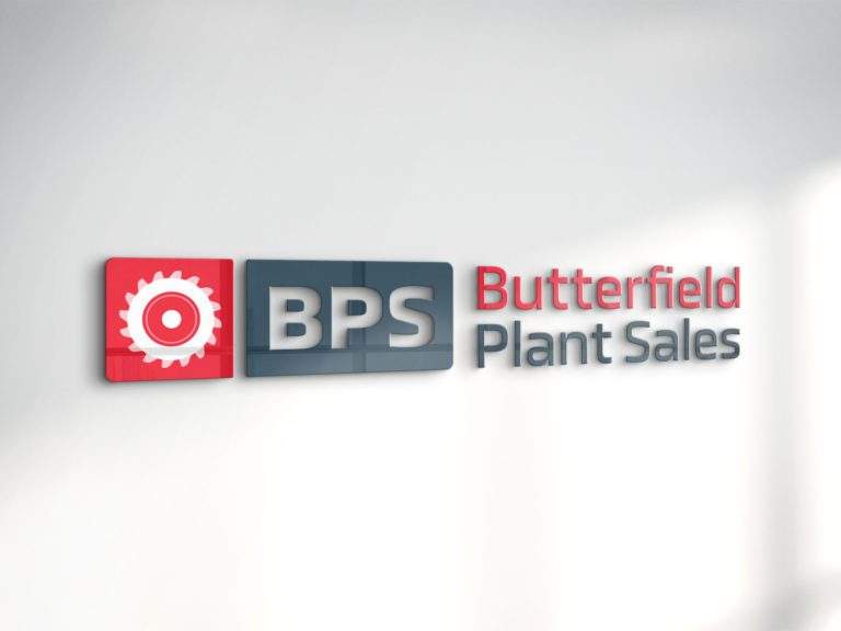 Butterfield Plant Sales engineering logo design