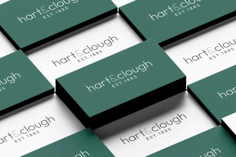 Hart & Clough Print Group logo design